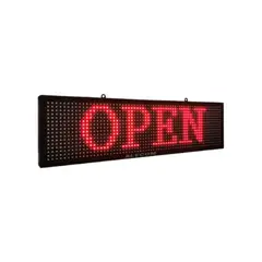 GENERICO - Letrero Led Programable p/auto 12 volt 67x20cm Wifi
