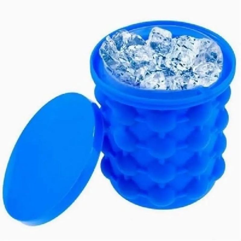 MERCADO CBF - Hielera Silicona Con Función Extra Hieleras De Cubeta Hielo