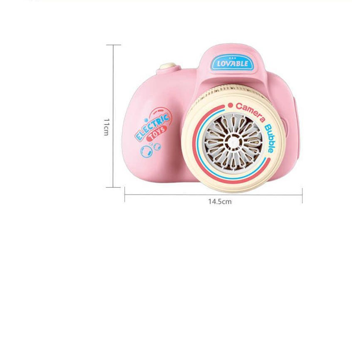 GENERICO - Maquina De Burbujas Eléctrica Tipo Cámara Juguete Para Niños