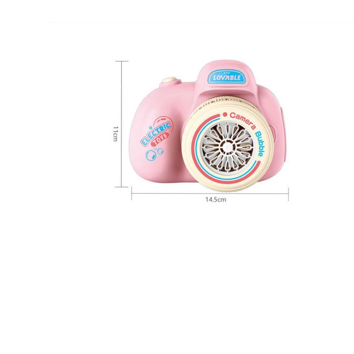 GENERICO - Maquina De Burbujas Eléctrica Tipo Cámara Juguete Para Niños