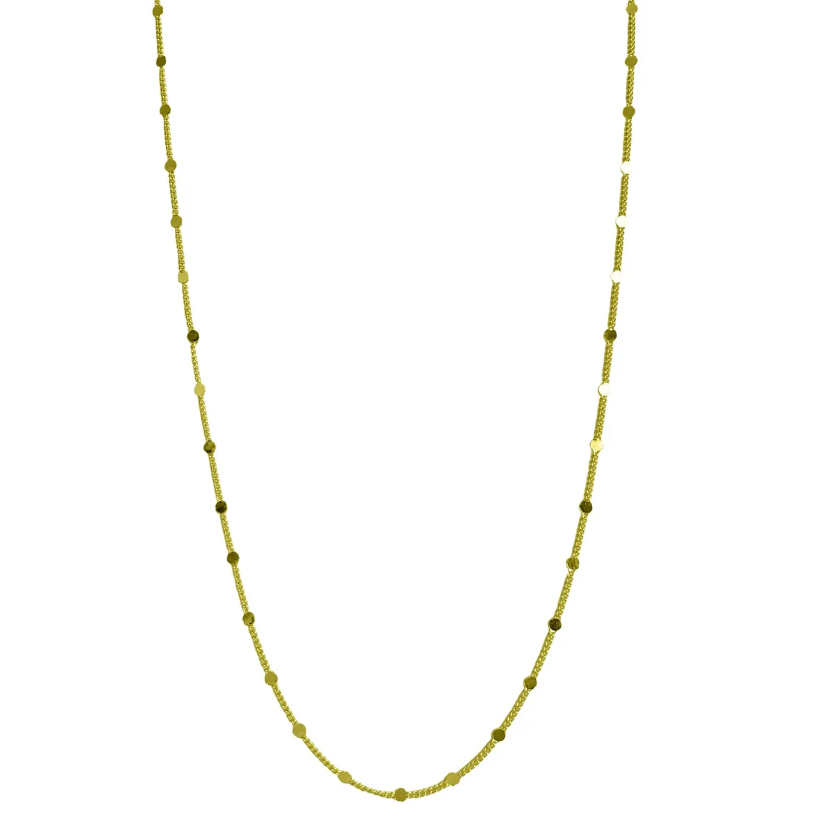 COGGIOLA - Collar Laila Enchapado Oro 18K