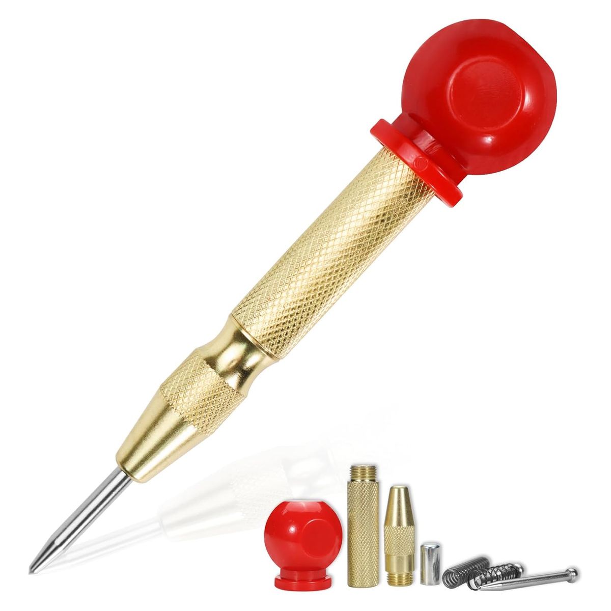 ATURE - Punzón Punto Centro Automático Trabajos Pesados Ergonómico