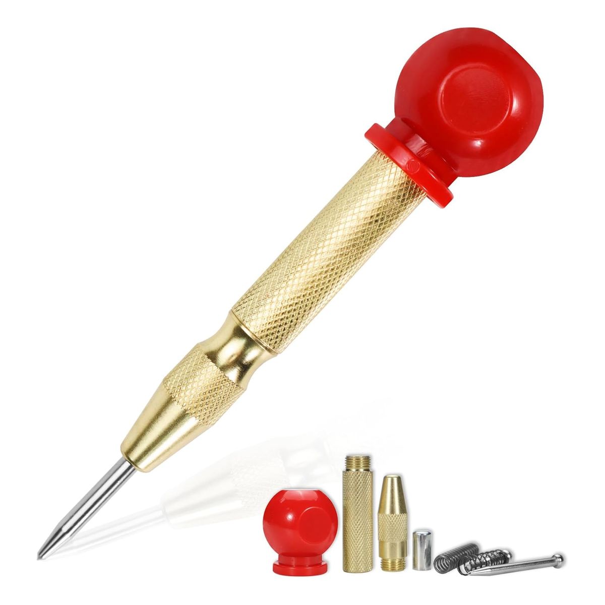 ATURE - Punzón Punto Centro Automático Trabajos Pesados Ergonómico