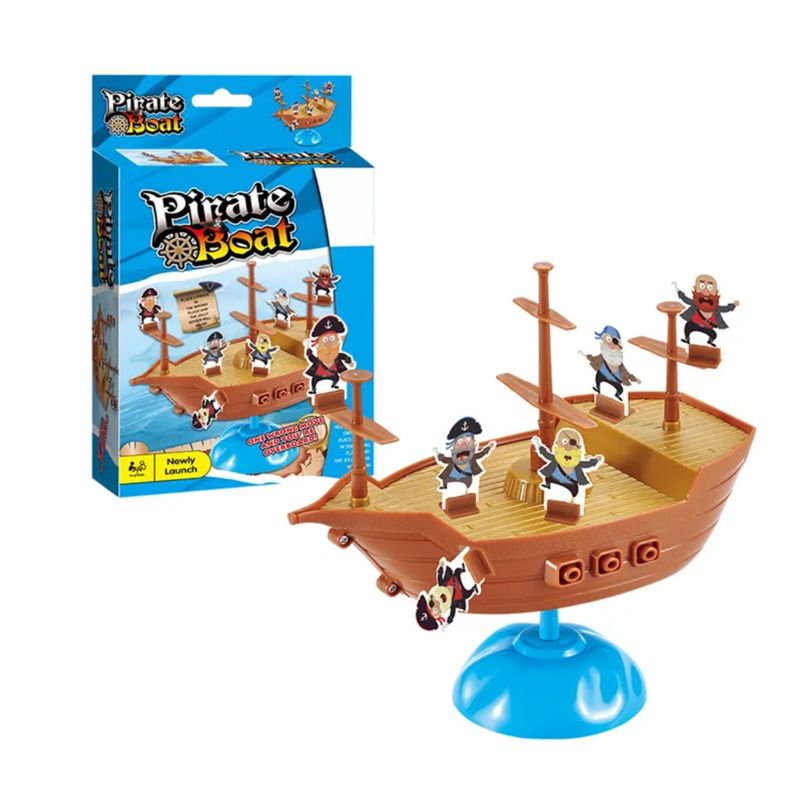 GENERICO - Juego De Mesa Equilibrio Barco Pirata No Lo Dejes Caer