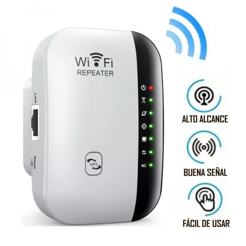 GENERICO - Repetidor de Señal Wifi 300 MBPS
