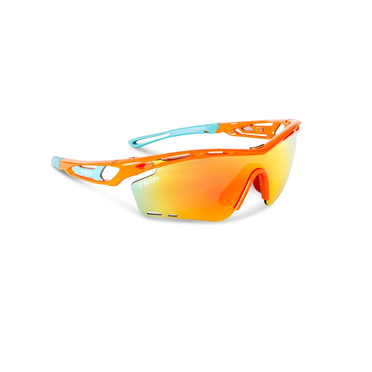 TRIP - LENTES TRIP CICLISMO PRO 3 MICAS - ORANGE BLUE