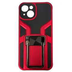 GENERICO - Carcasa Armor Para iPhone 14-13 Normal - Rojo