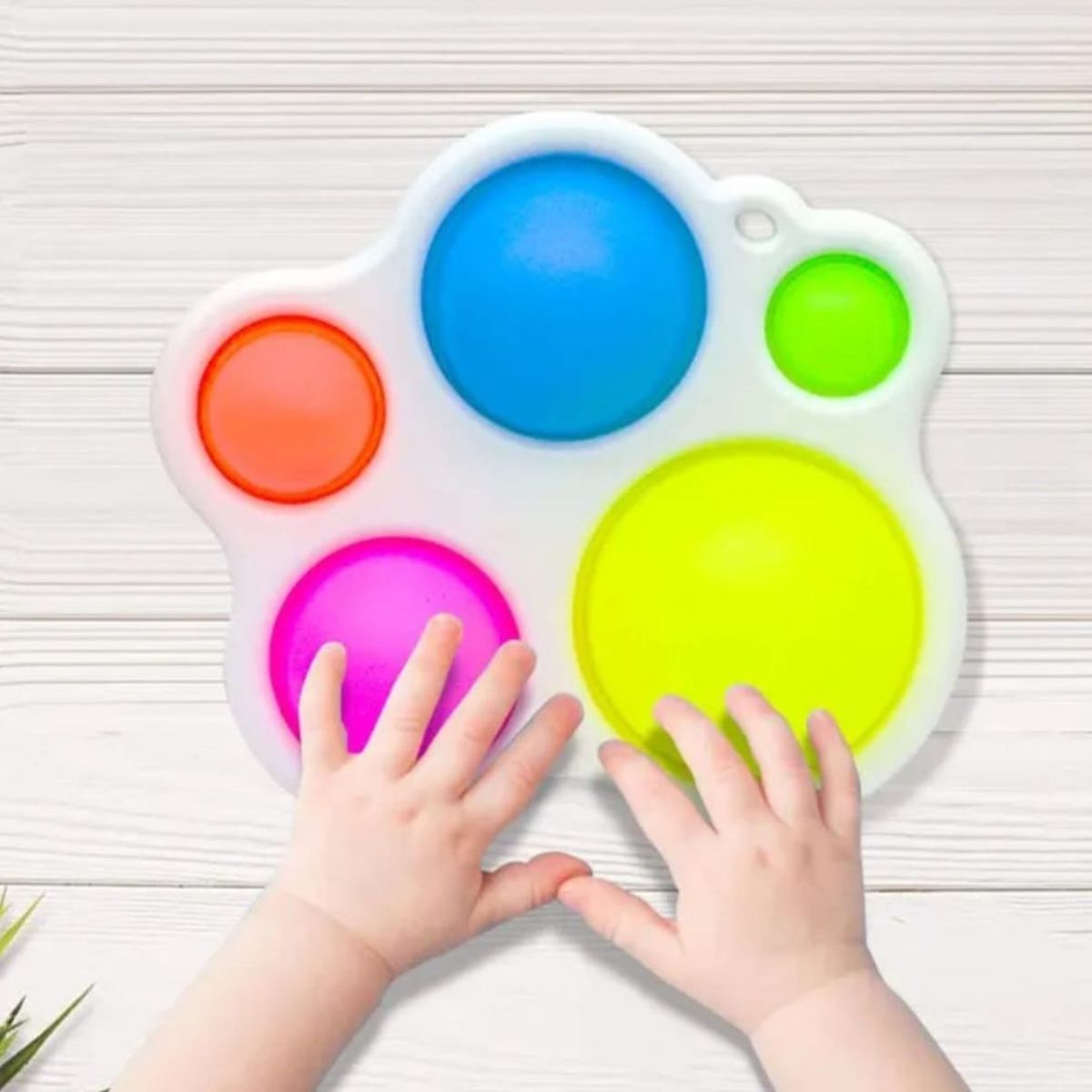 GENERICO - Juguete Mordedor Sensorial Con Pot It Para Bebes