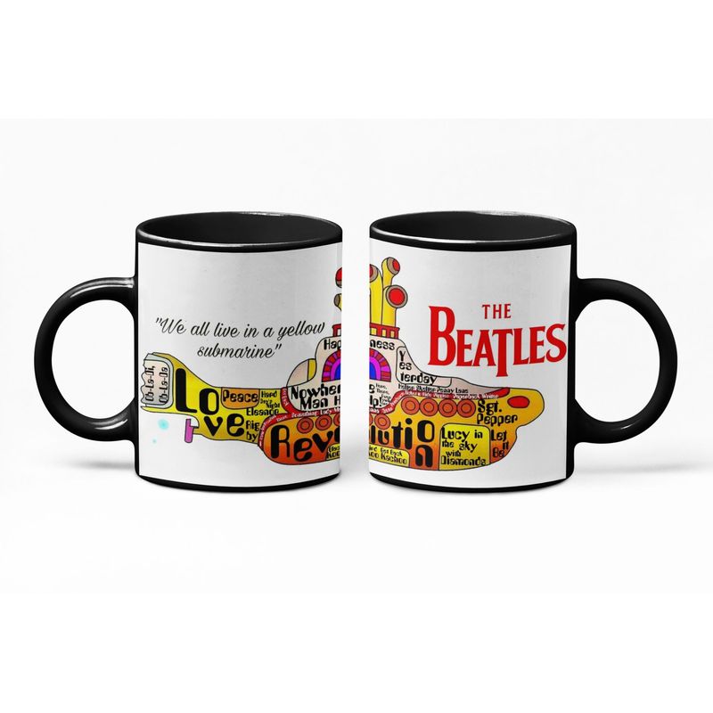 S/M - Taza Magica The Beatles Yelow Submarine