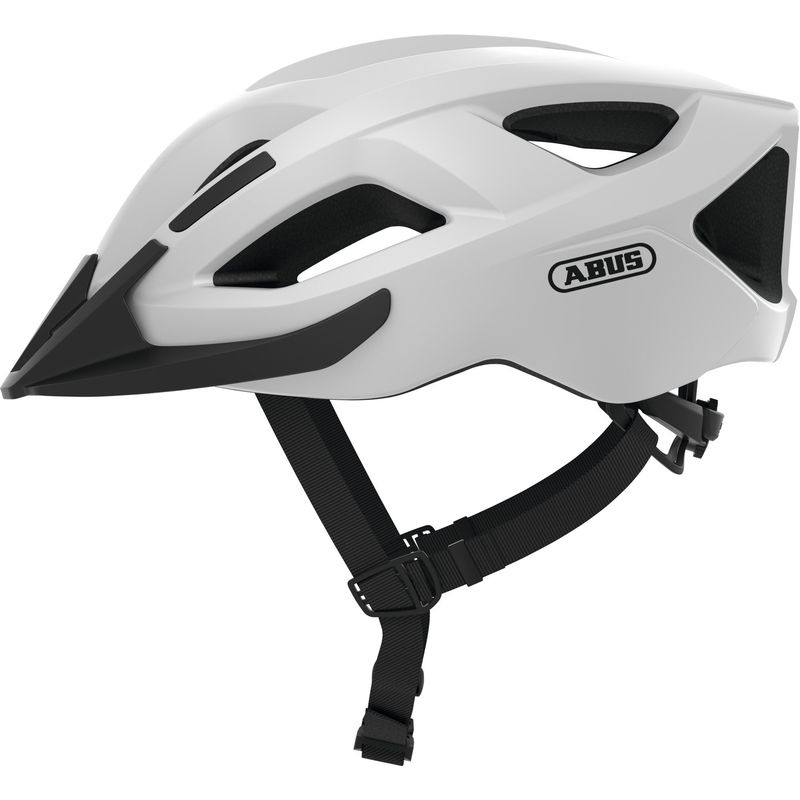 ABUS - Casco Bicicleta Aduro 2.1 Blanco Polar Talla M 52 - 58cm