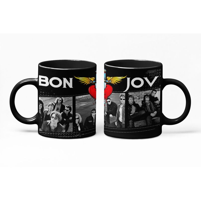 S/M - Taza Mágica De Bon Jovi - Bandas De Rock