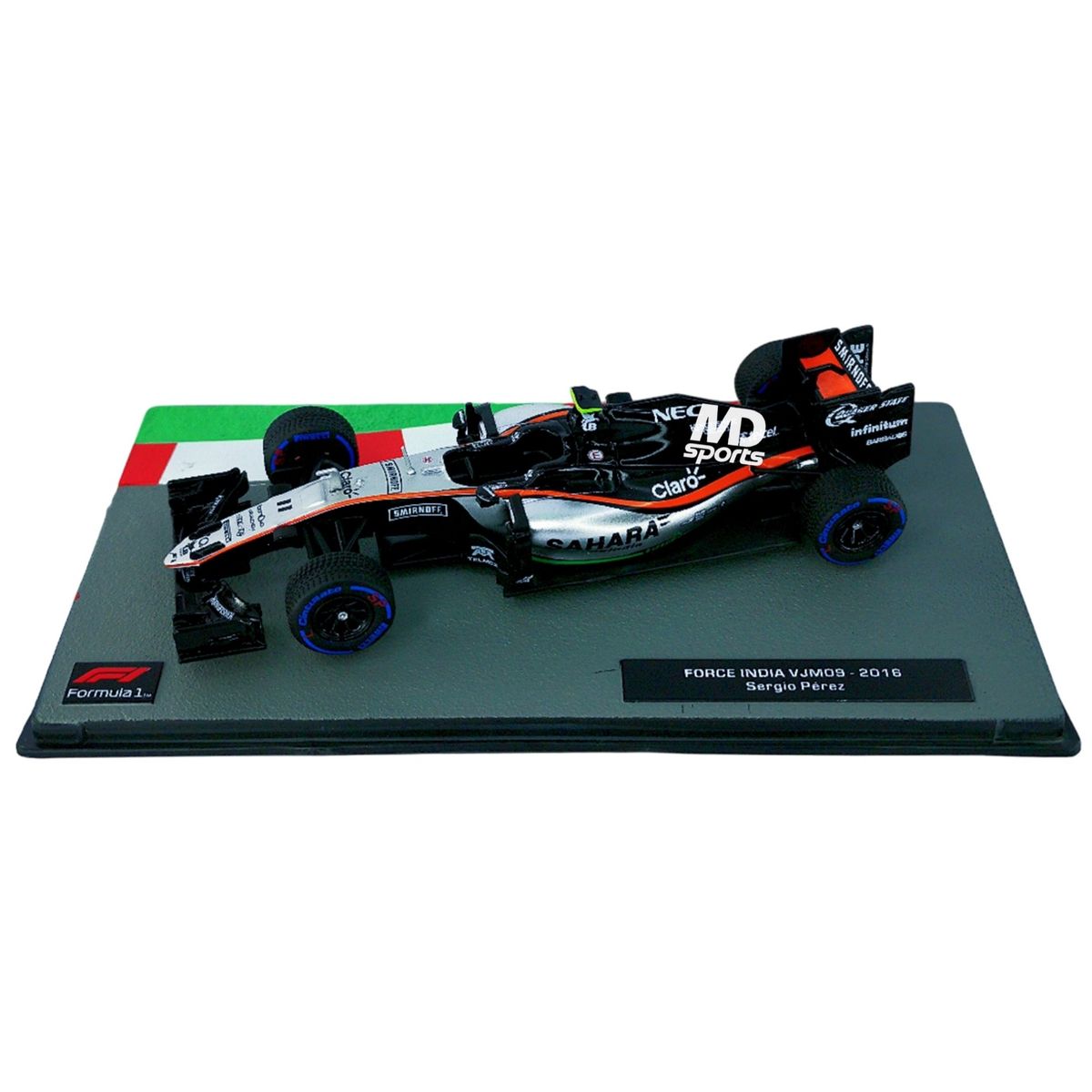 FORMULA 1 - Auto Formula 1 Force India 2016 Checo Perez Caja Acrili 1:43
