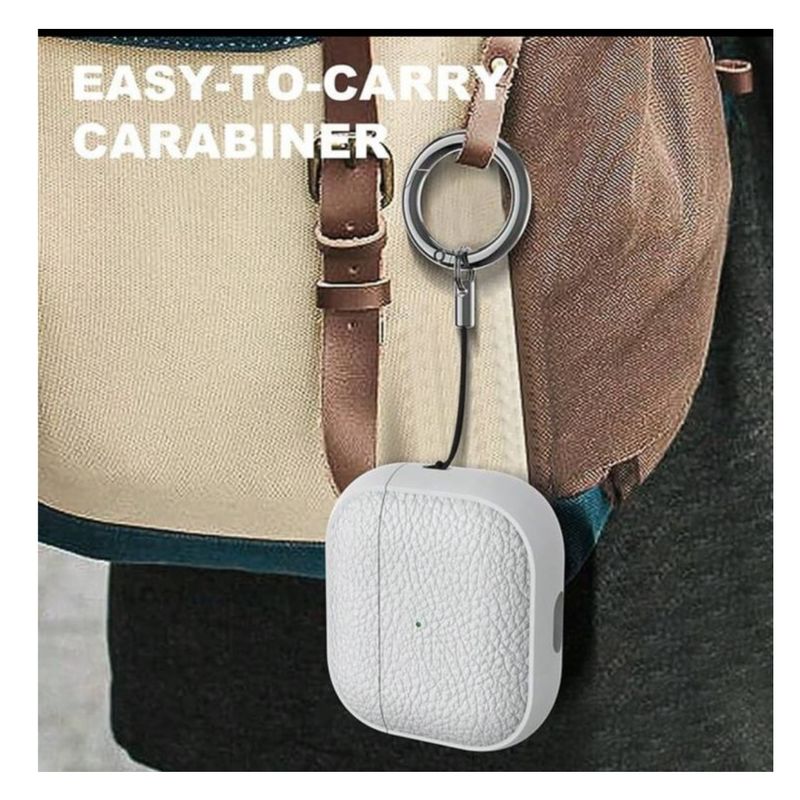 GENERICO - Funda Reforzada Blanco Para AirPods 4