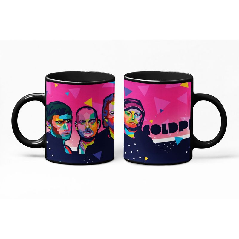 S/M - Taza Mágica De Coldplay - Bandas De Rock