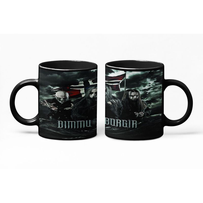 S/M - Taza Mágica De Dimmu Borgir - Bandas De Rock