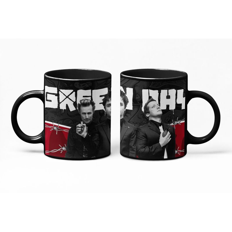 S/M - Taza Mágica De Green Day - Bandas De Rock 02