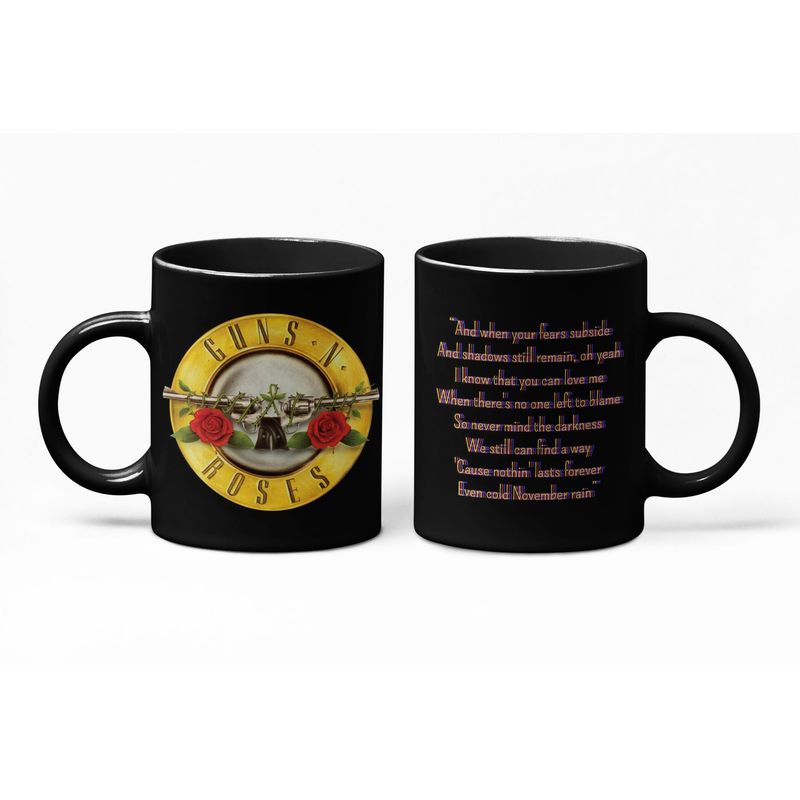 S/M - Taza Magica Guns N Roses Noviember Rain