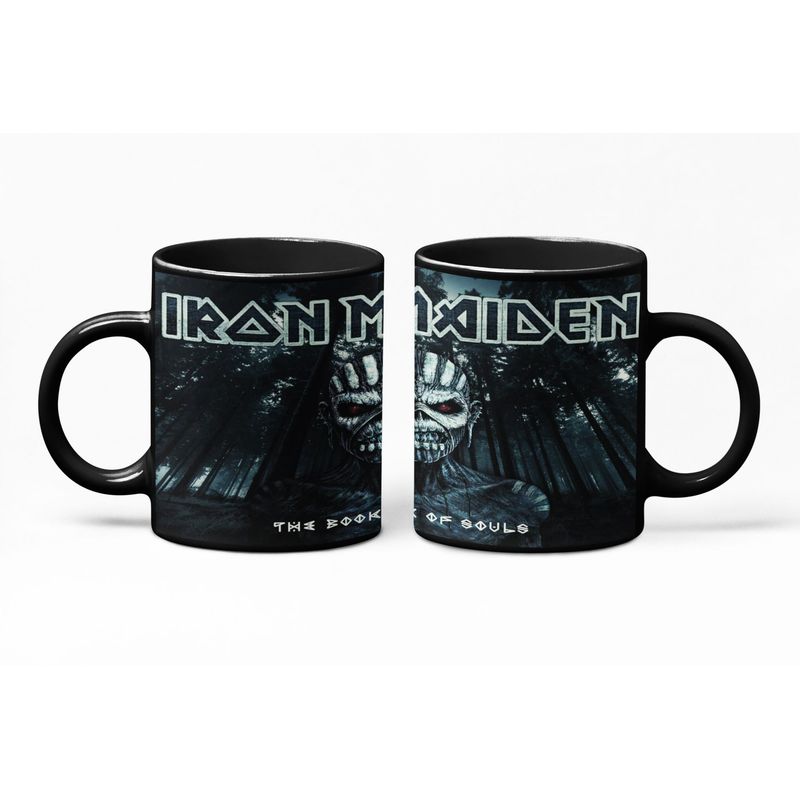 S/M - Taza Mágica De Iron Maiden - Bandas De Rock 03