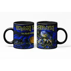 S/M - Taza Mágica De Iron Maiden - Bandas De Rock