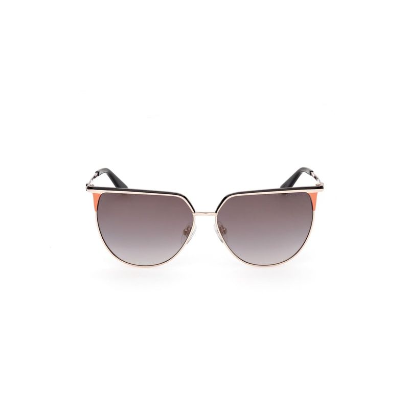 GUESS - Lentes de Sol Negro Espejados Guess