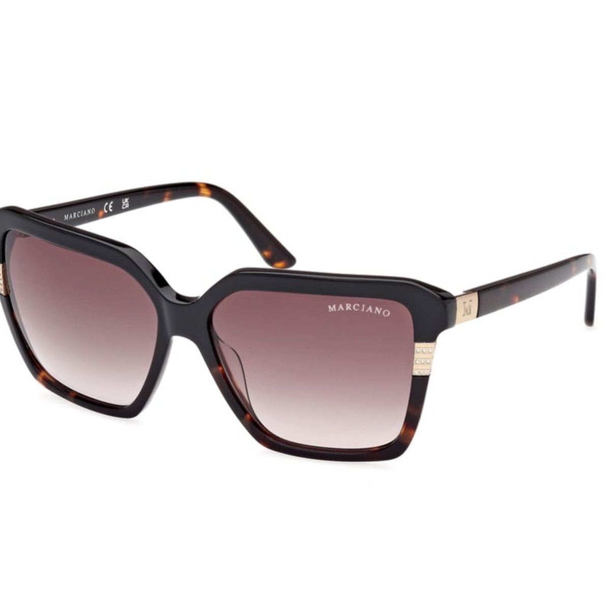 GUESS - Lentes de Sol Negro Degradados Guess by Marciano