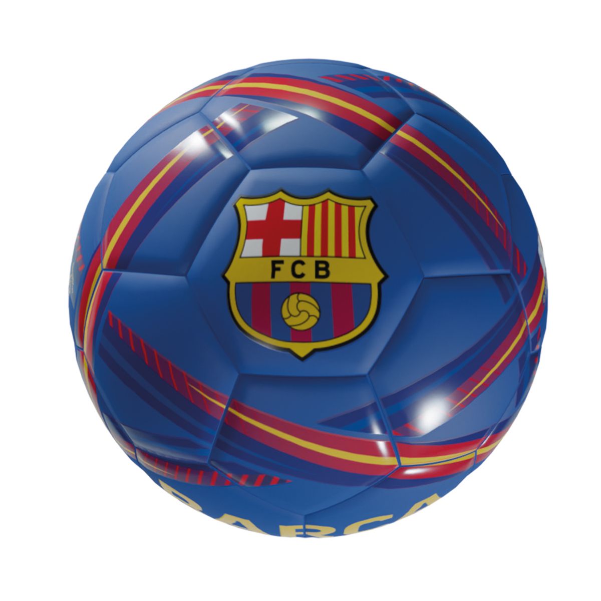DRB - Pelota de Fútbol Barcelona Oficial N°5 Black
