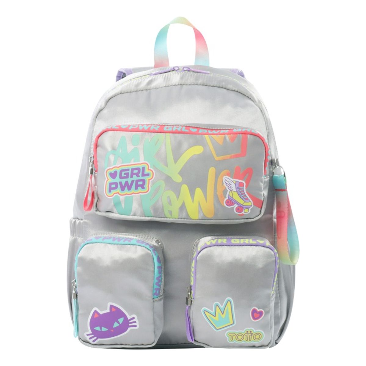 TOTTO - Mochila Escolar Infantil Totto Classic Power Girl 14L