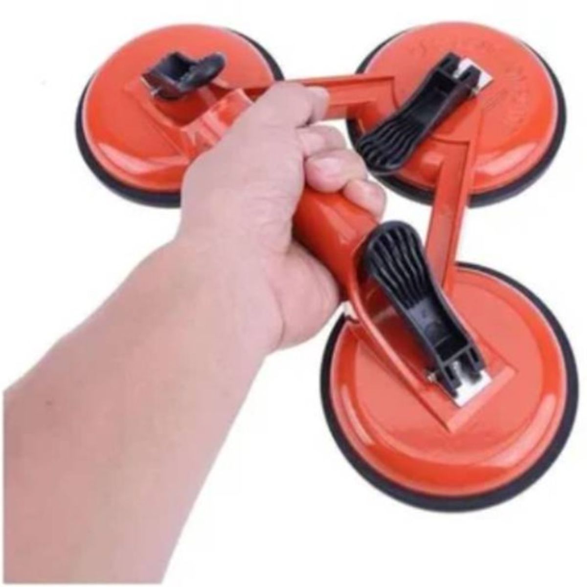 GENERICO - Ventosa , Succionador Para Vidrio, De 3 Chupones