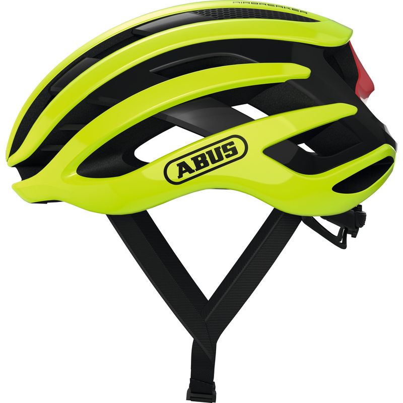 ABUS - Casco Bicicleta Airbreaker Amarillo Neon Talla S 51-55cm