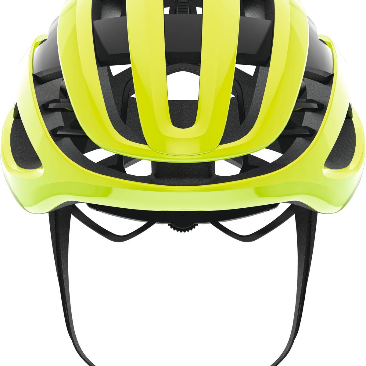ABUS - Casco Bicicleta Airbreaker Amarillo Neon Talla M 52-58cm
