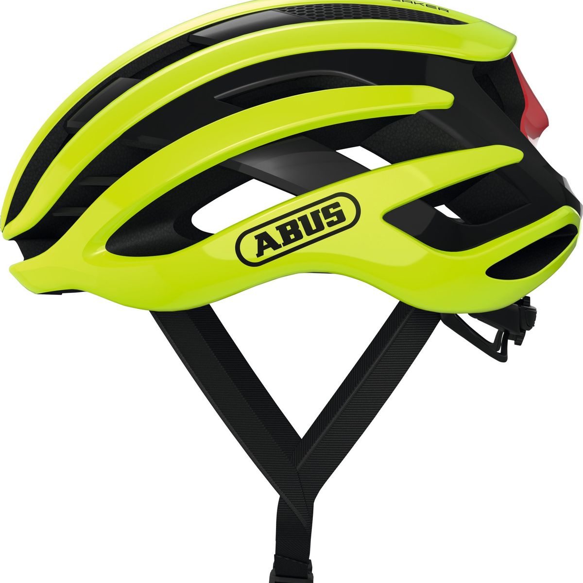 ABUS - Casco Bicicleta Airbreaker Amarillo Neon Talla L 59-61m