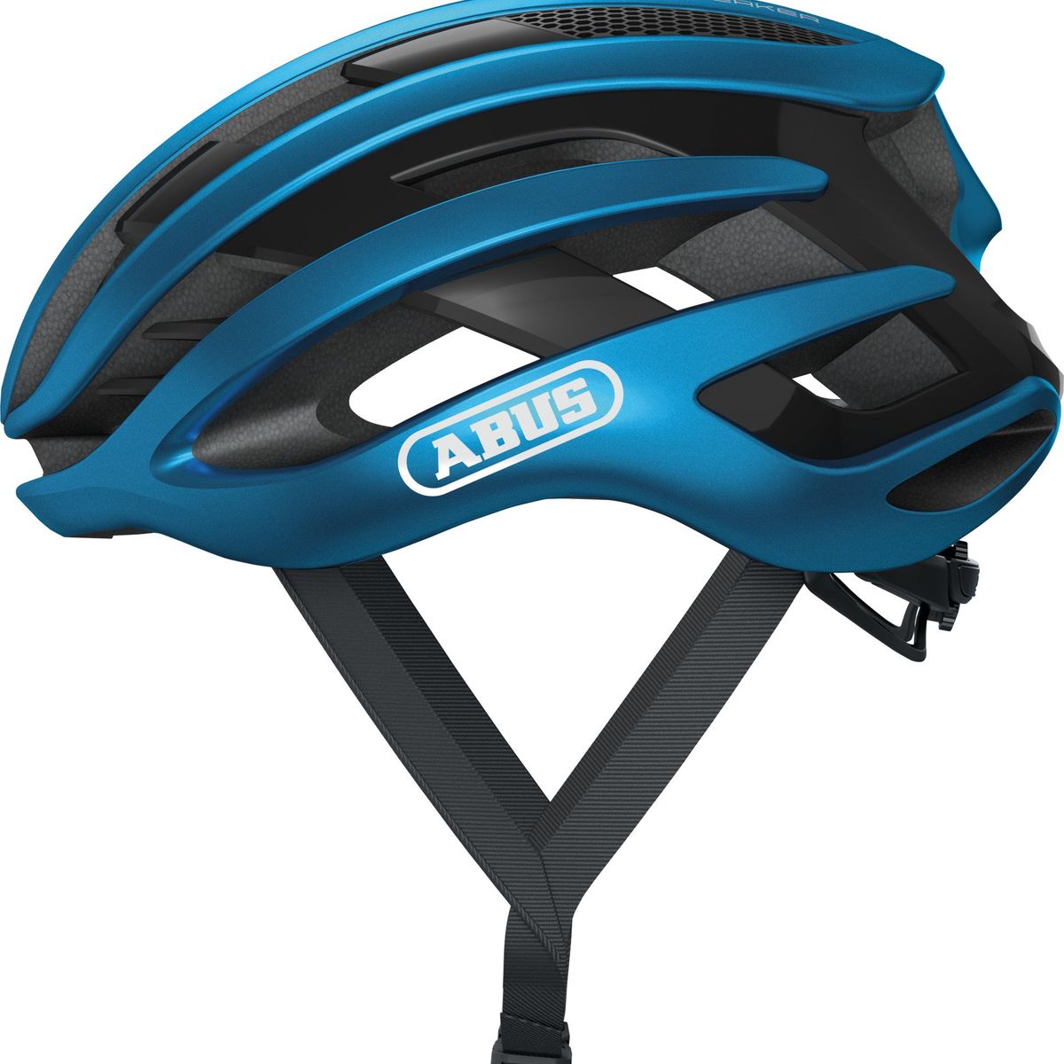 ABUS - Casco Bicicleta Airbreaker Azul Acero Talla M 52-58cm