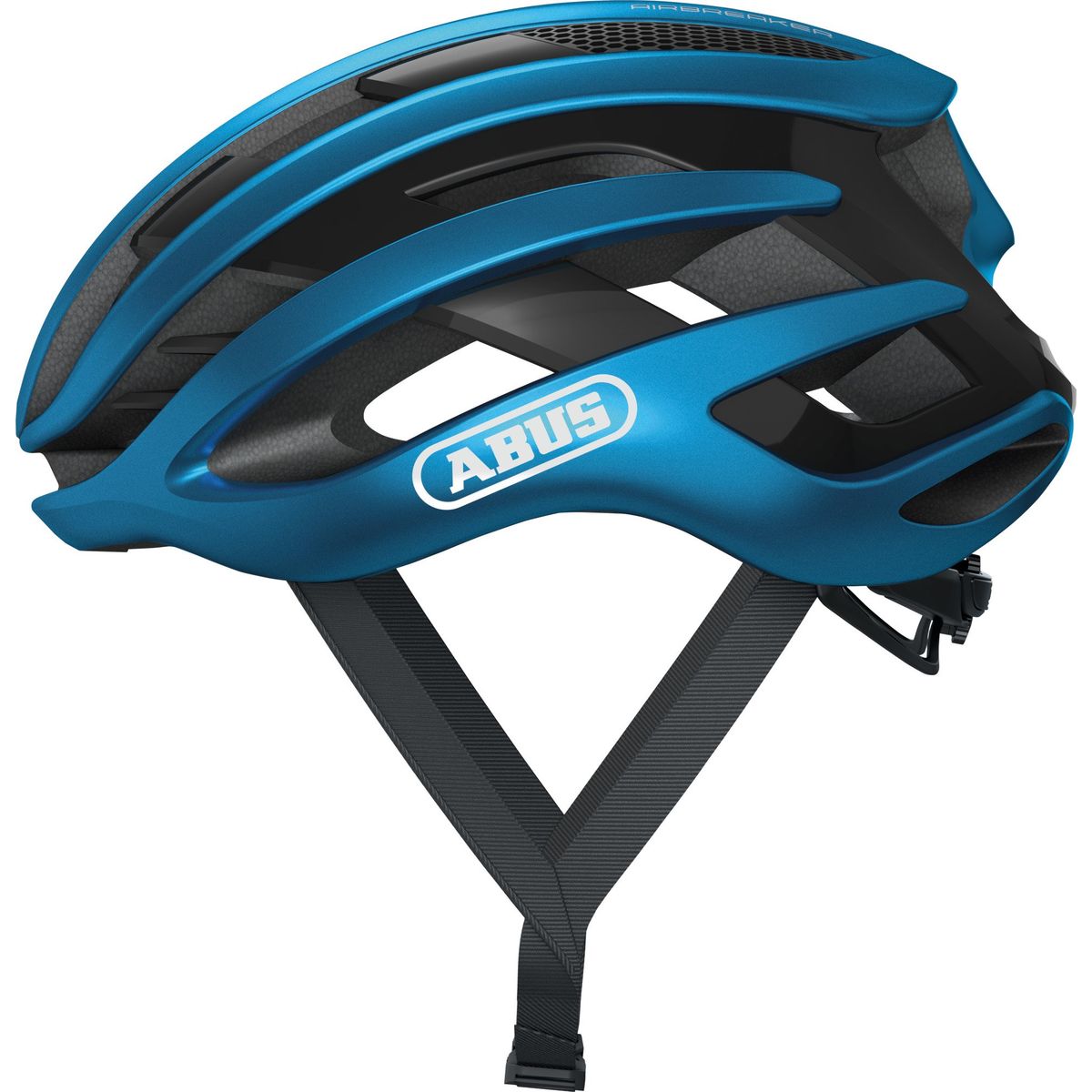 ABUS - Casco Bicicleta Airbreaker Azul Acero Talla M 52-58cm