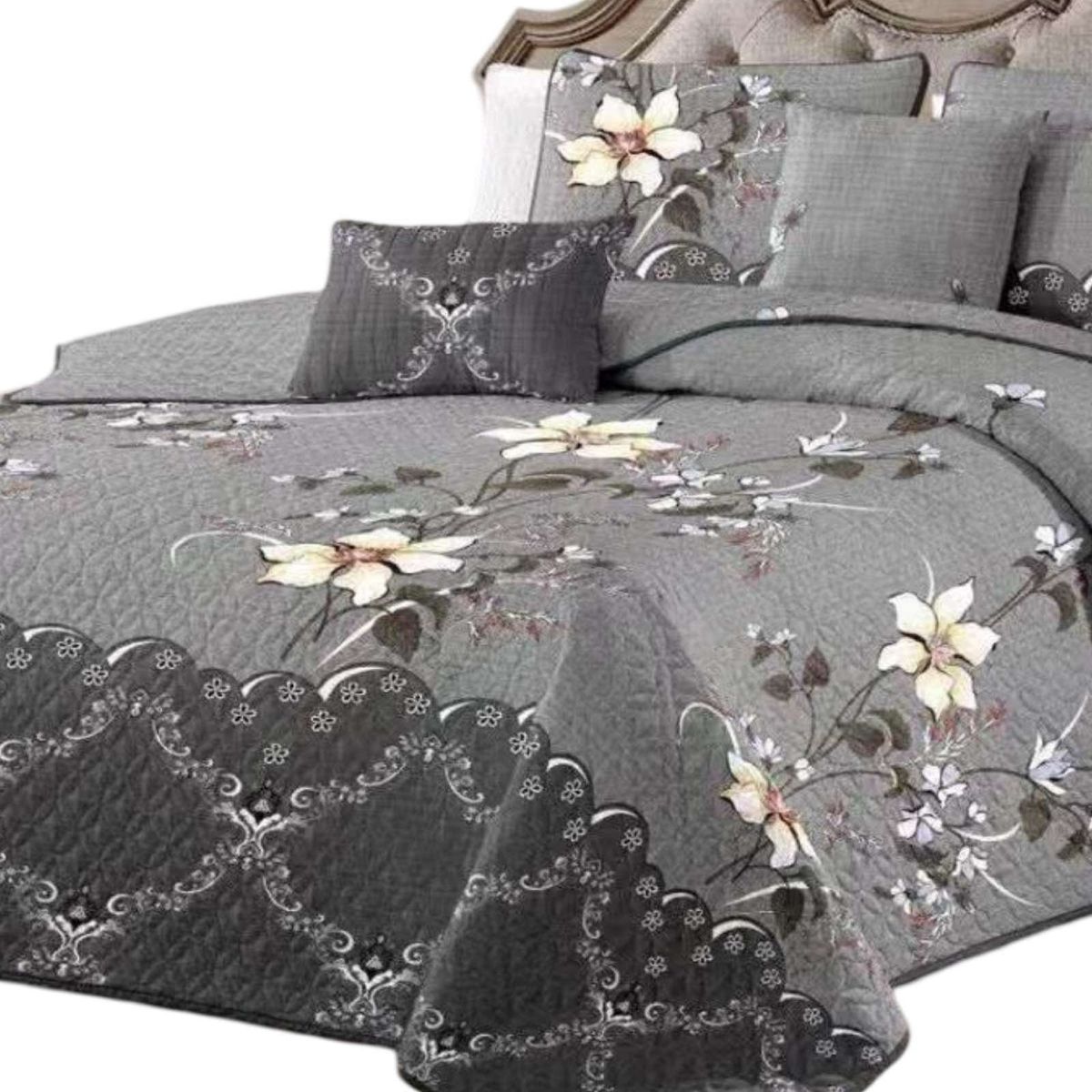 GENERICO - CUBRECAMA CON DISEÑO 2 PLAZAS