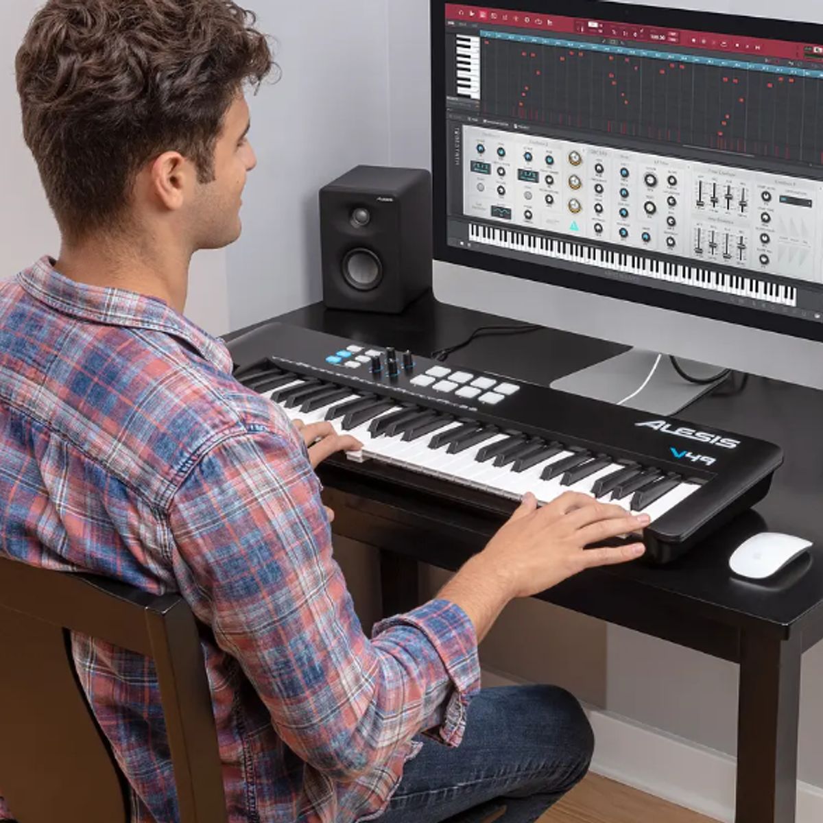 ALESIS - Controlador Midi V49 MKII Alesis