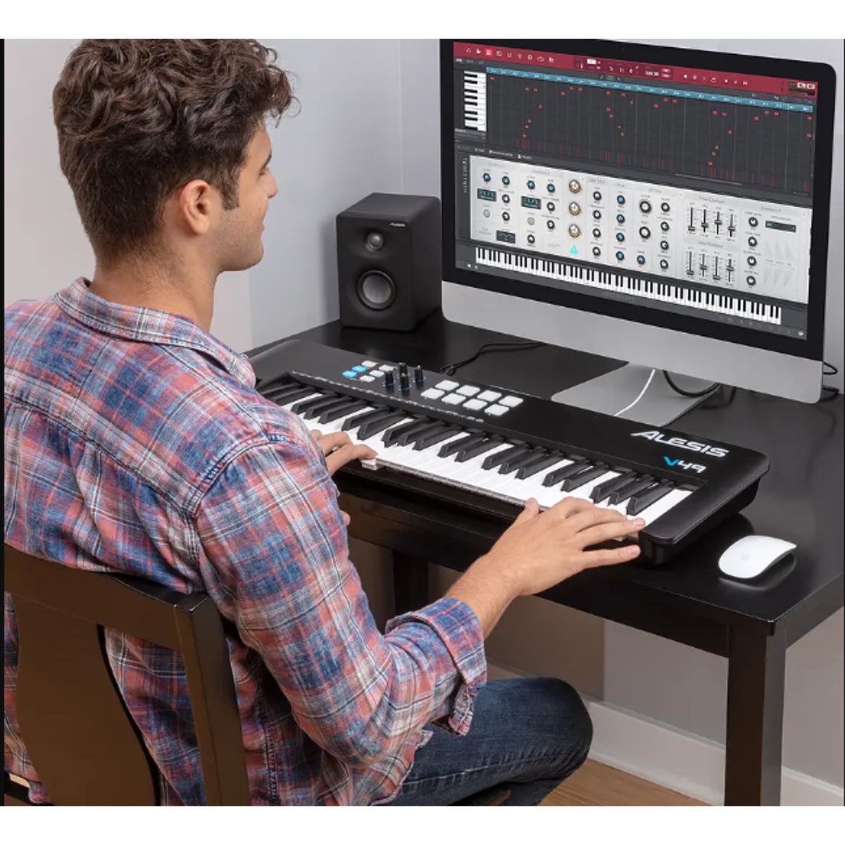 ALESIS - Controlador Midi V49 MKII Alesis