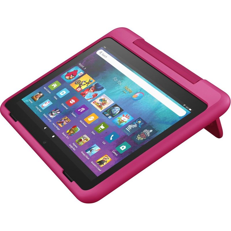 AMAZON - Tablet Niños Amazon Fire Hd 8 Kids Pro Con Protector Arcoiris Emojis