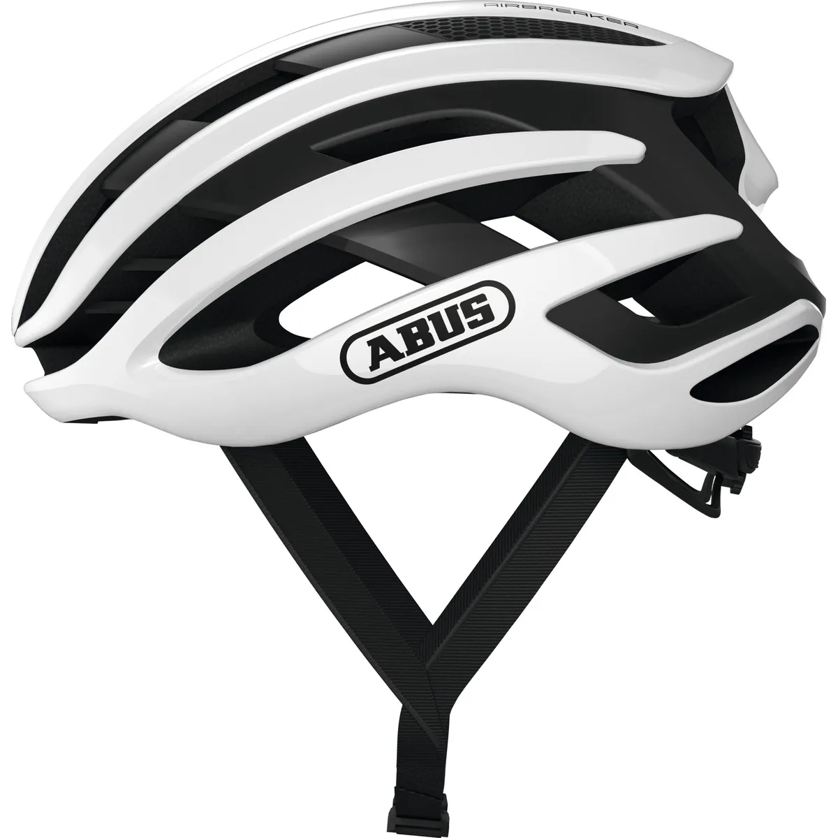 ABUS - Casco Bicicleta Airbreaker Blanco Polar Talla L 59-61cm