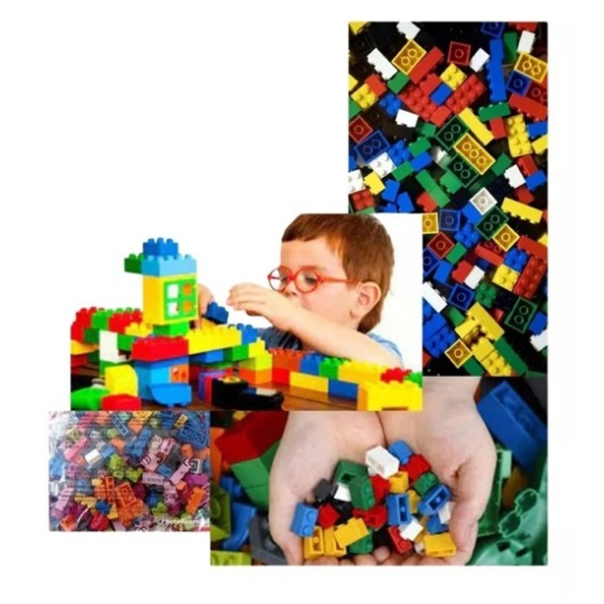 GENERICO - Bloques Gigantes Armables  Educativos de 50 Piezas