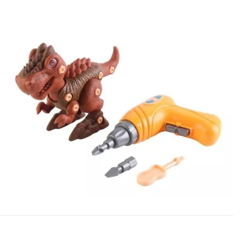 GENERICO - Dinosaurio Armable De Juguete Incluye Herramienta