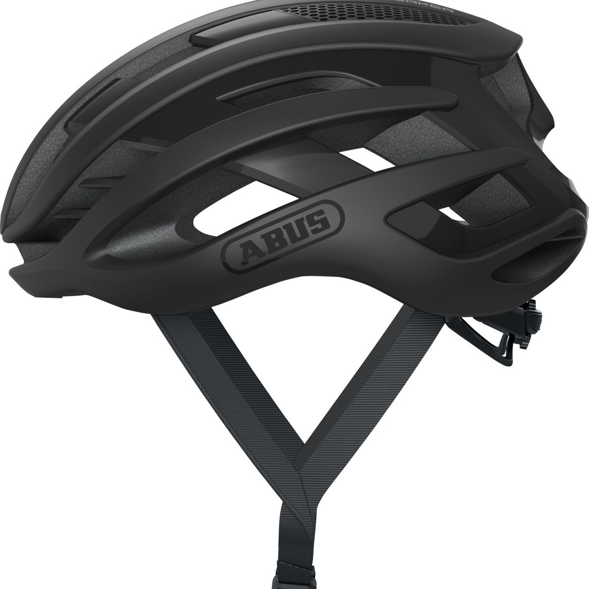 ABUS - Casco Bicicleta Airbreaker Negro Terciopelo Talla M 52-58cm
