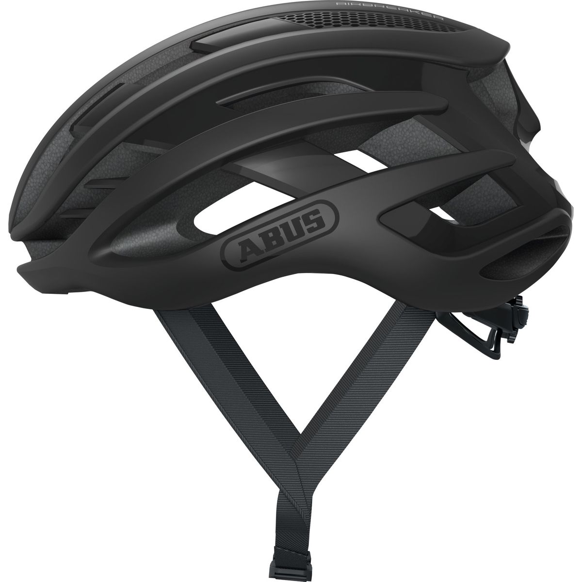 ABUS - Casco Bicicleta Airbreaker Negro Terciopelo Talla M 52-58cm
