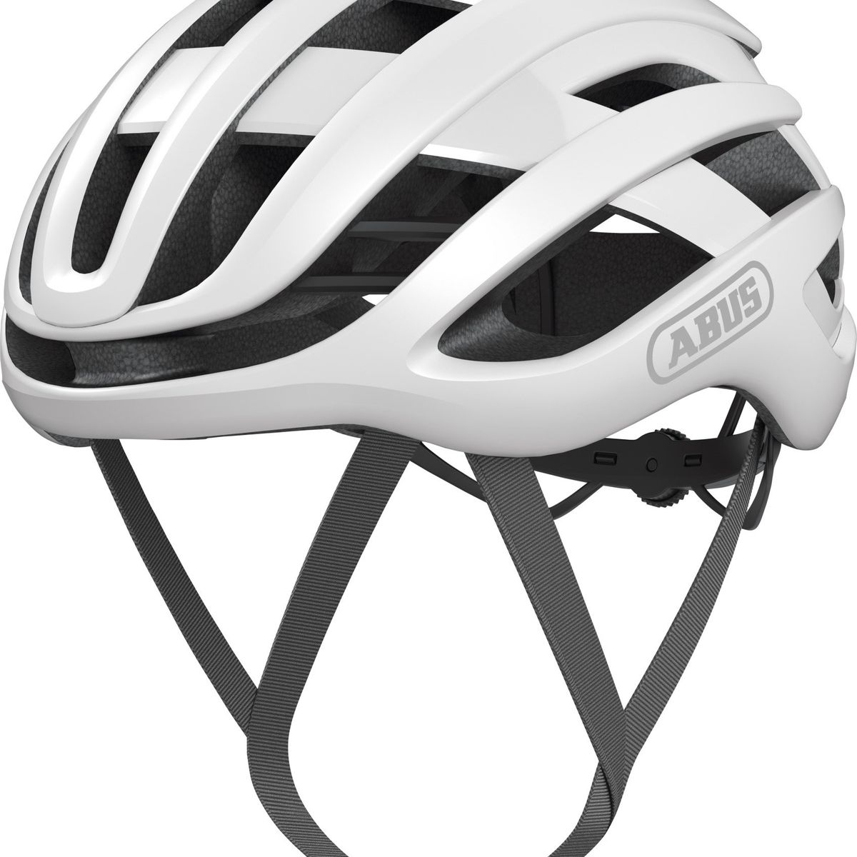 ABUS - Casco Bicicleta Airbreaker Blanco Polar Mate Talla L 59-61cm