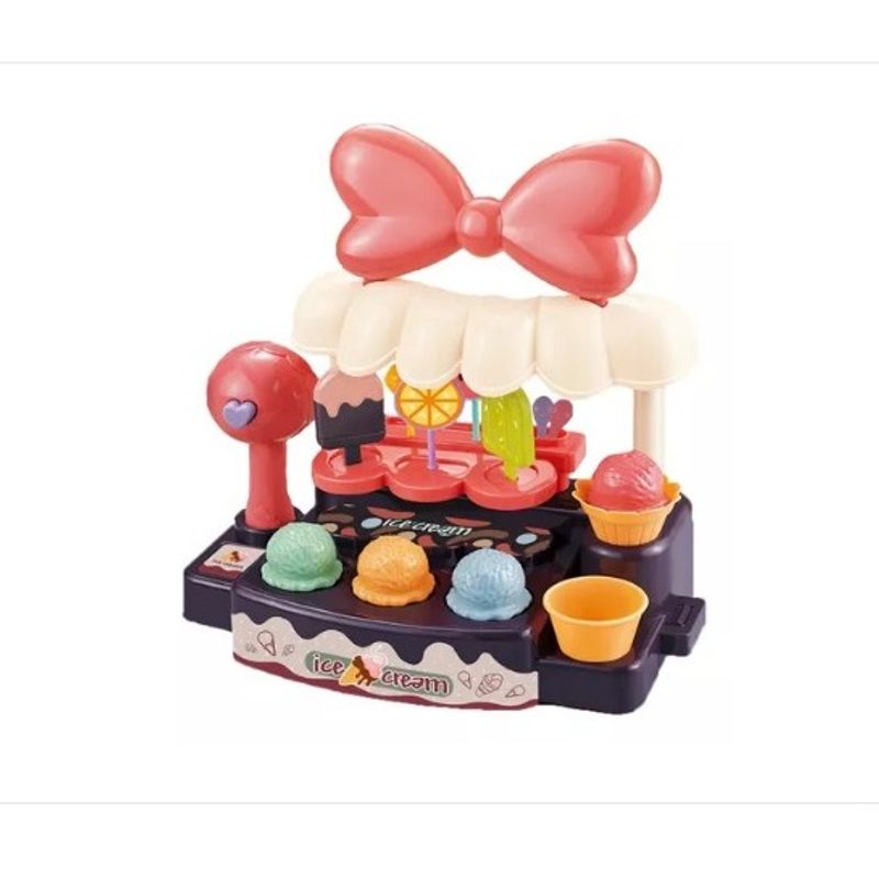 GENERICO - Tienda De Helados De Juguete Incluye Accesorios