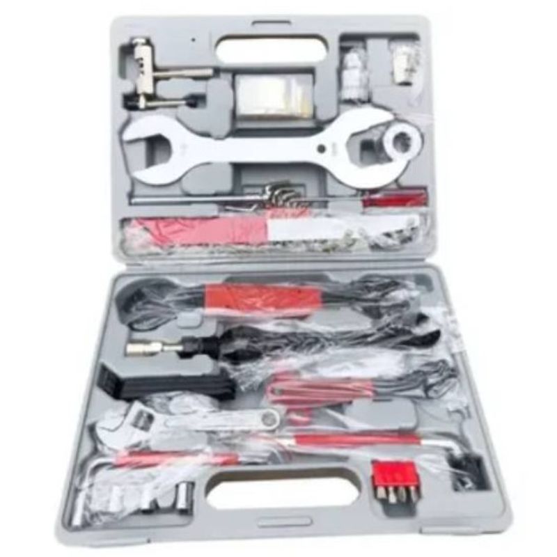 GENERICO - Kit Maleta Herramienta Para Reparación De Bicicleta 44pcs