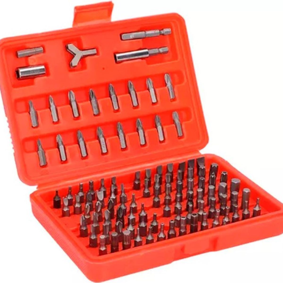 GENERICO - Juego De 100 Puntas De Destornillador De Seguridad