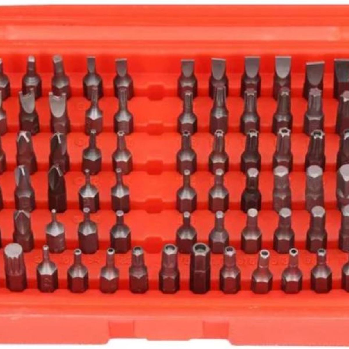 GENERICO - Juego De 100 Puntas De Destornillador De Seguridad