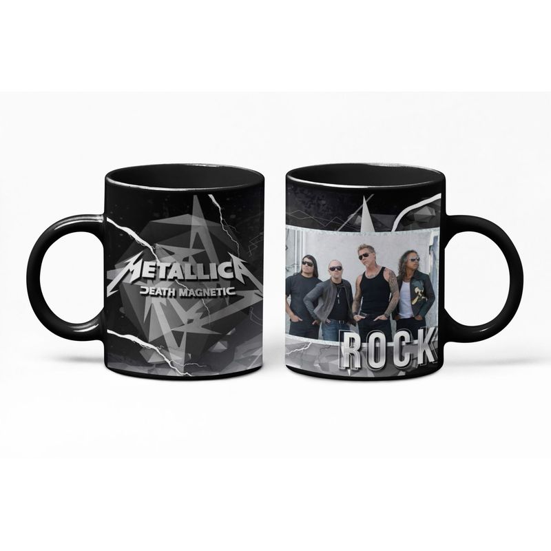 S/M - Taza Mágica Metallica Death Magnetic