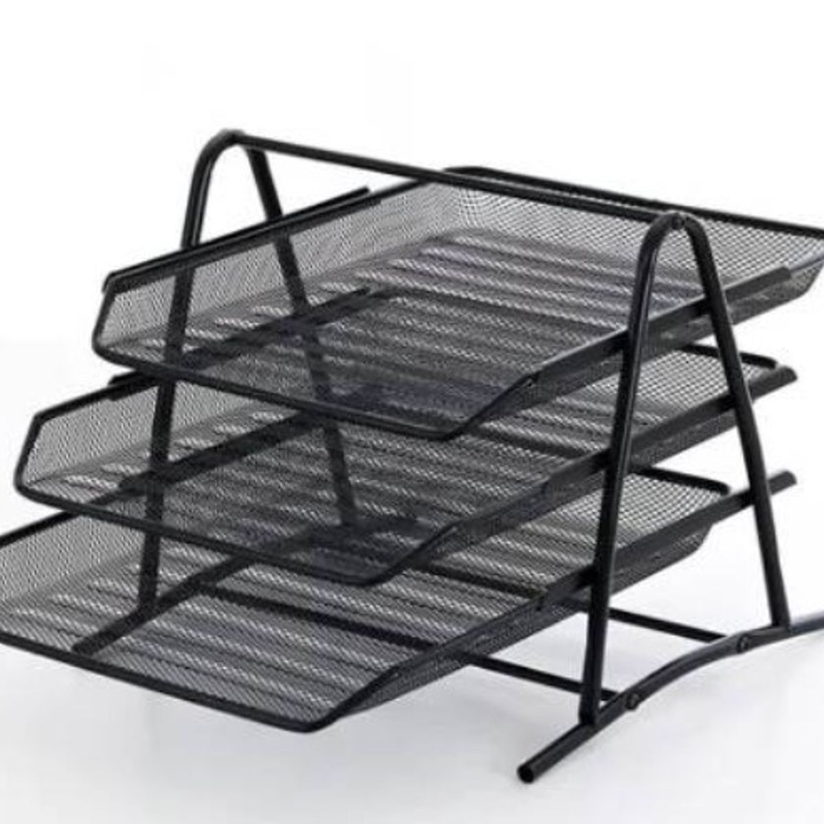 GENERICO - Organizador Papel Escritorio Archivador Bandeja 3 Niveles