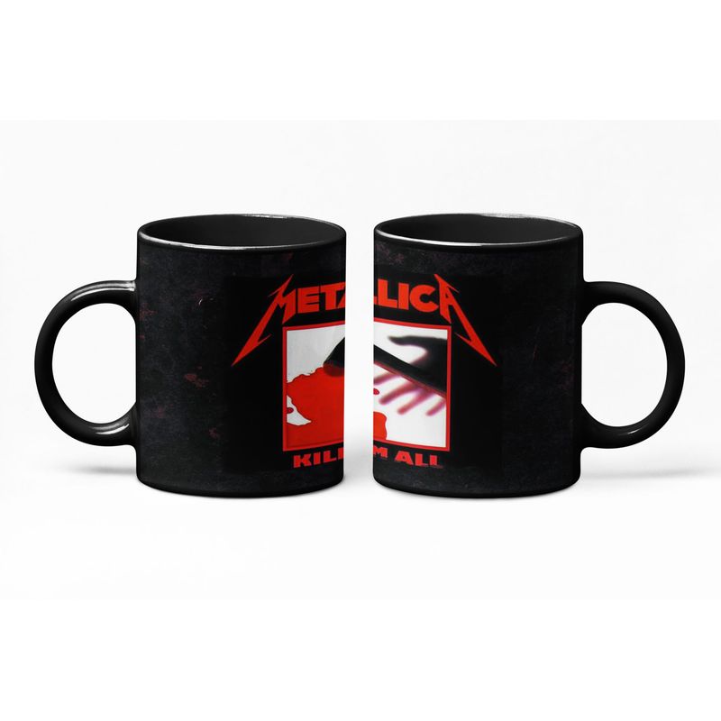 S/M - Taza Mágica De Metallica - Bandas De Rock 03